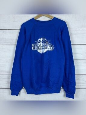 Vintage 80s Doyle Lawson & Quicksilver Bluegrass Gospel Sweatshirt Size XL RARE